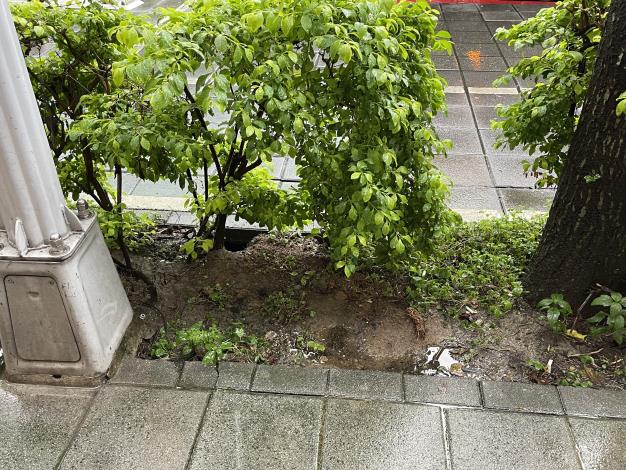 V09松山區南京東路三段272號人行道