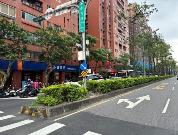 V永吉路363號前分隔島-前