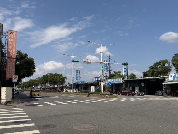 民族東路474號前分隔島-完成照