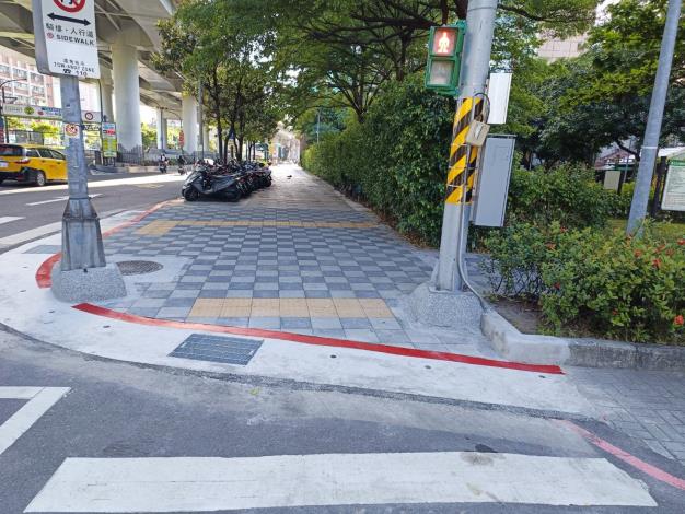 圖6 中山區市民大道2段北側(自林森北路至天津街)施工後照片-2