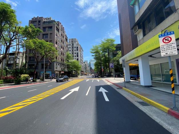 圖8 三民路（南京東路至健康路）銑鋪完成後照片3
