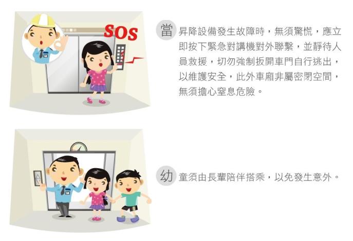 電梯使用安全宣導