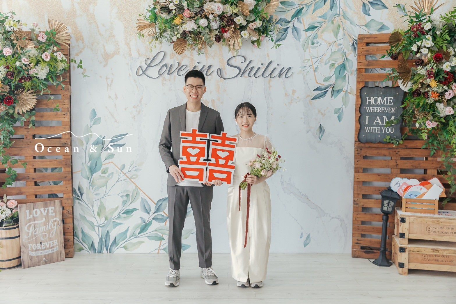 婚牆照片3