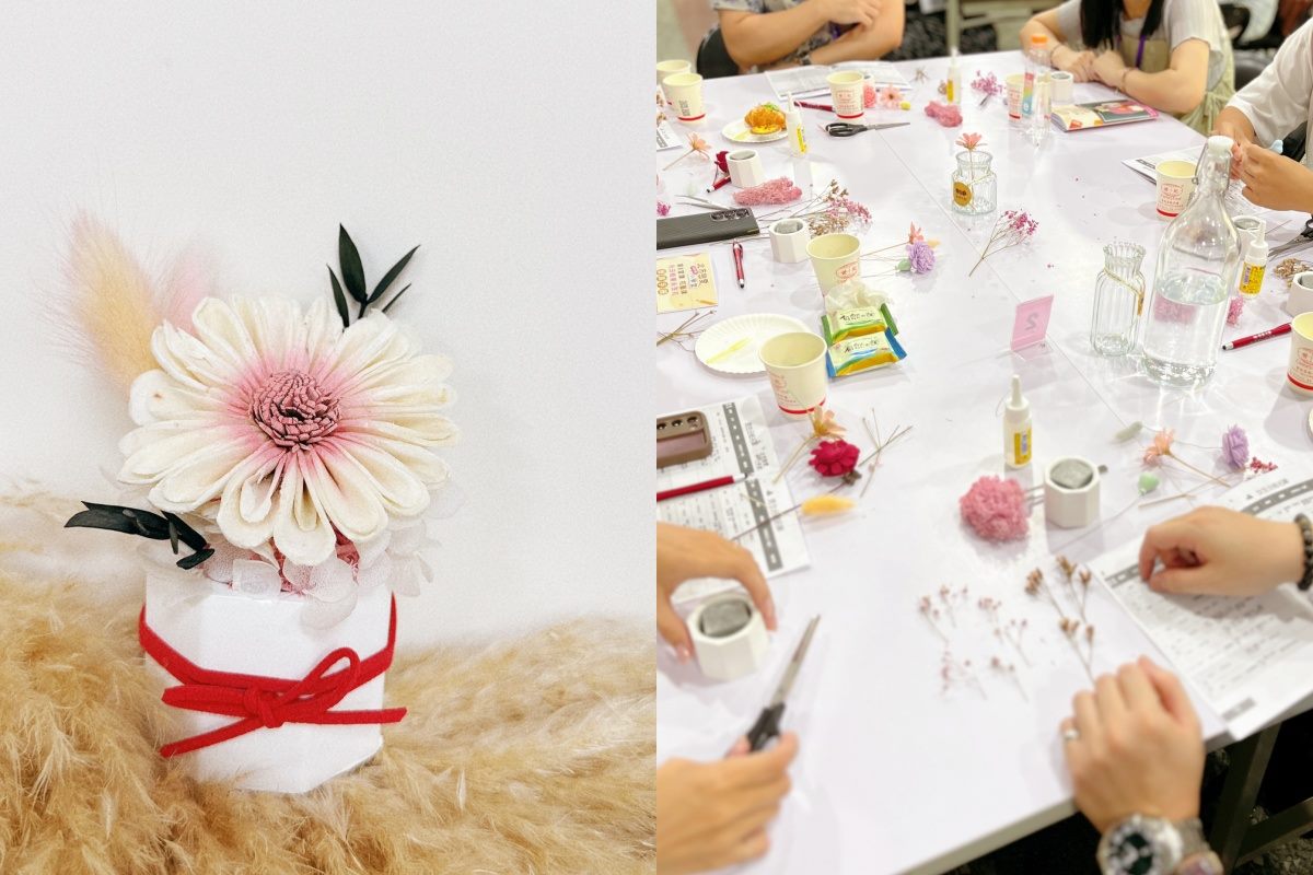 手作專屬永生花