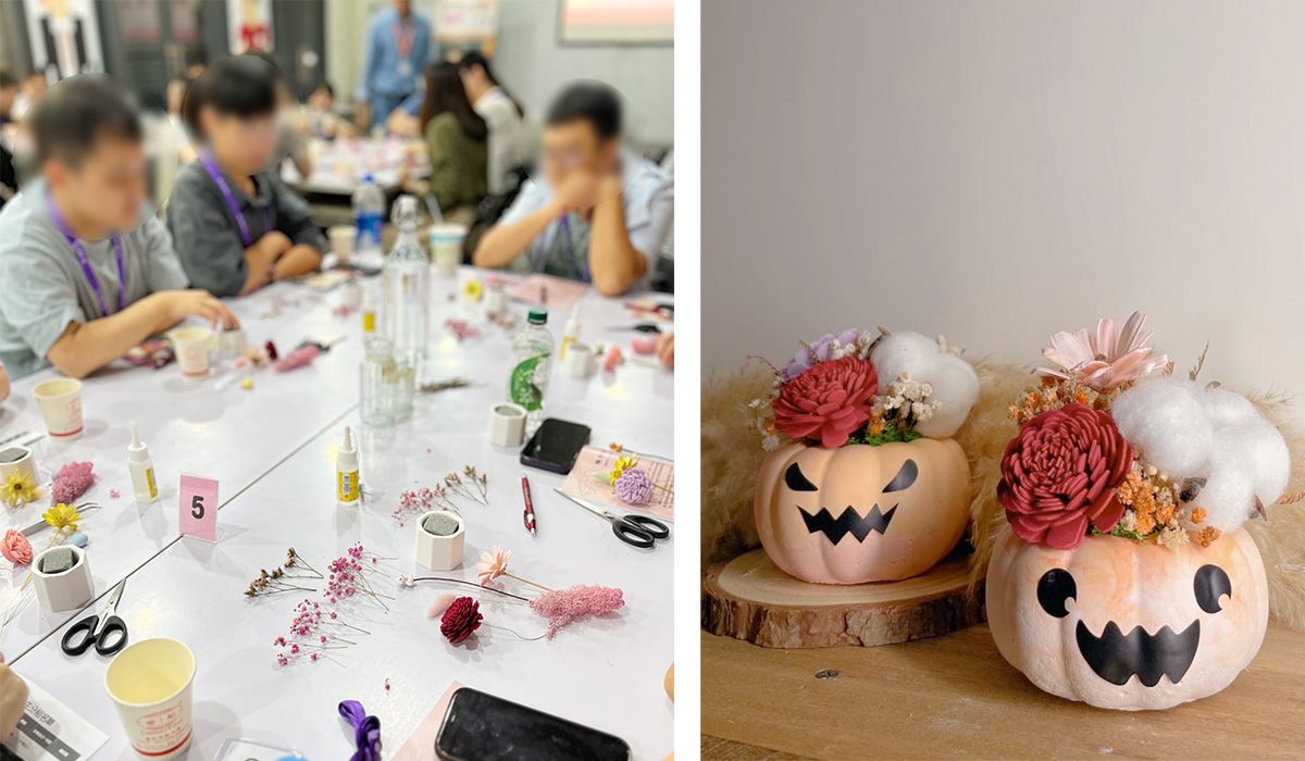 第31堂|萬聖花藝永生花 課程內容