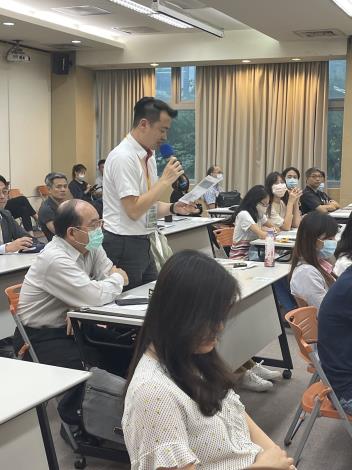 現場與會企業踴躍提問