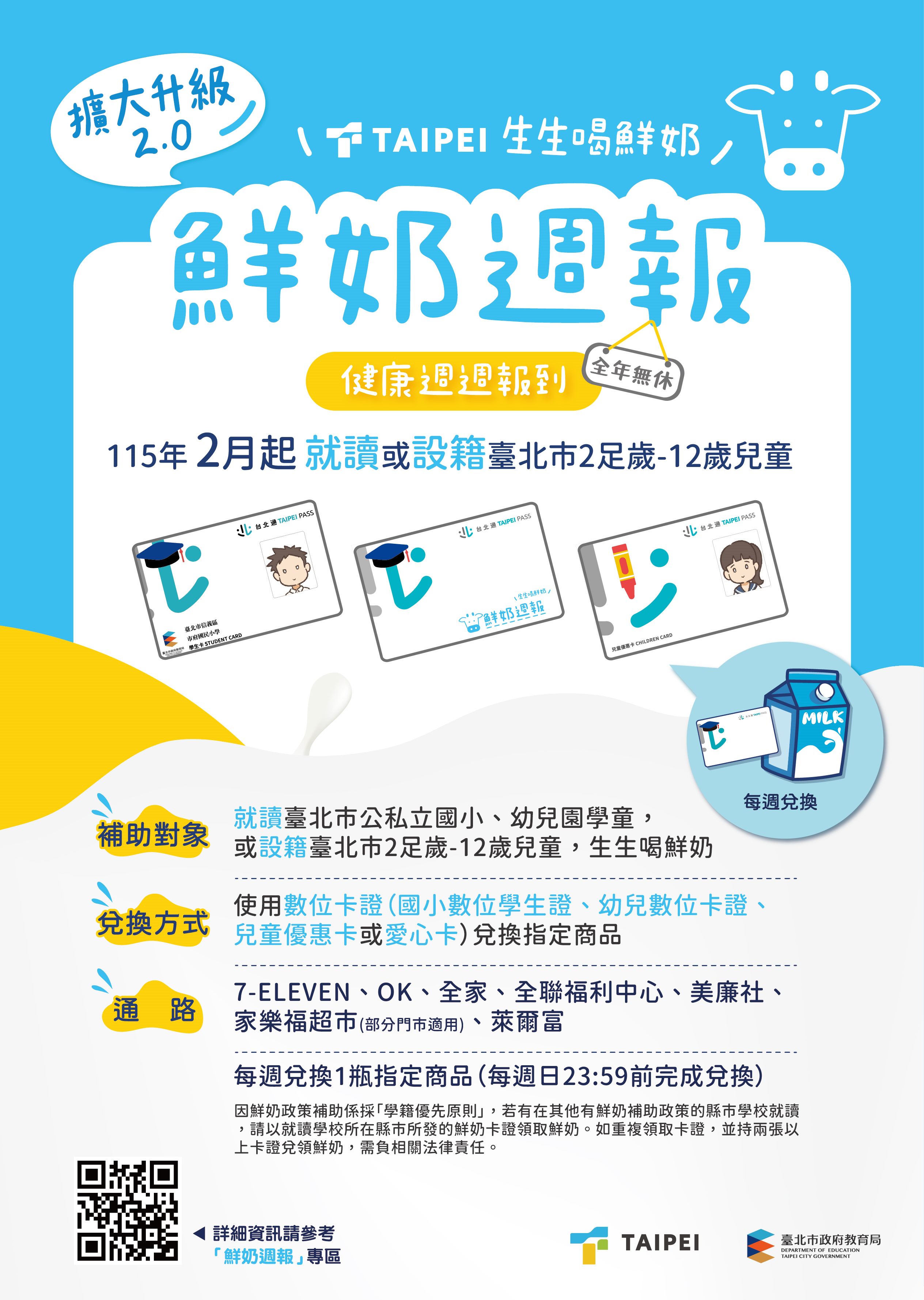 鮮奶週報行銷海報
