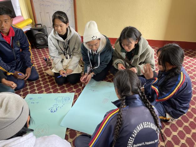 2024Winter Break Taipei First Girls' High School Nepal sustainability journey experiential leaning program