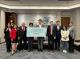 The visiting delegation from the Taiwanese Chamber of Commerce of North America and representatives of the Taipei City Government.