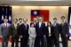 The delegation from Nagoya City, Japan, poses for a group photo with representatives from the Taipei City Government.