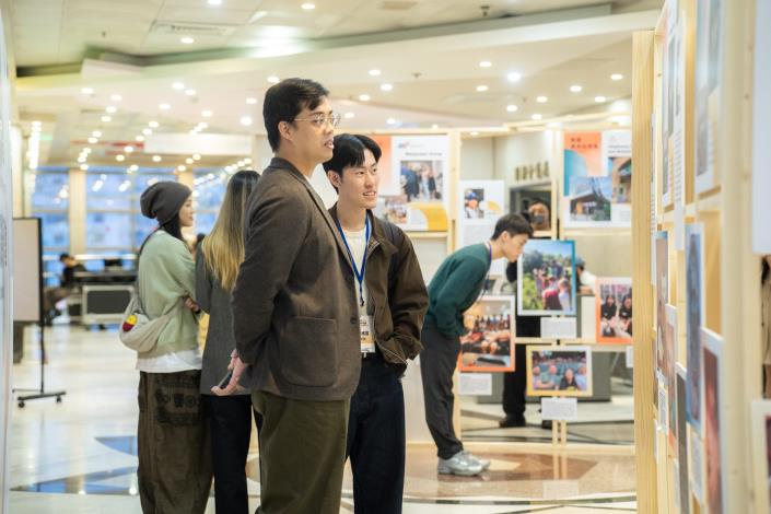 Exhibition area at the YOIP Showcase.