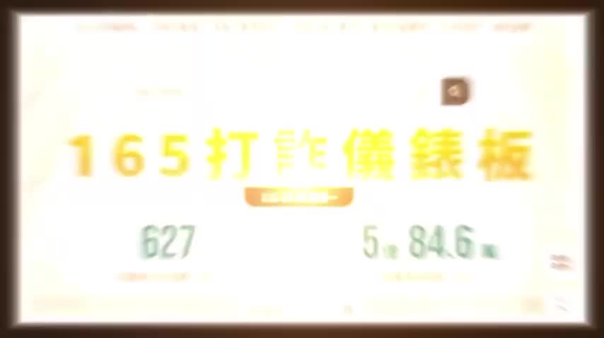165打詐儀錶板