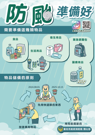 113-防颱準備好