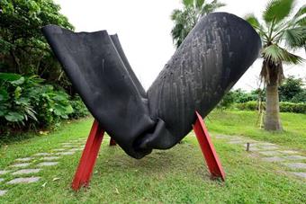 Pipe Sculpture Area