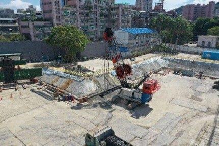 Diaphragm Wall Excavation