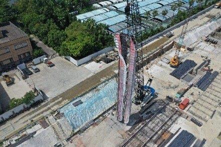 Diaphragm Wall Reinforcement Cage Liftin