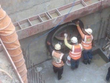 Blind Flange Sealing Work