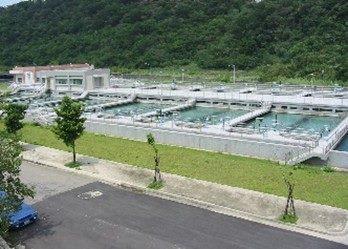Rapid filter basin and 15,000-ton clean water reservoir