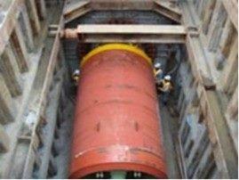 Tunnel boring machine installation