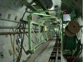 TBM trailing backup system