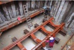 Launch shaft installation