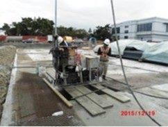 Construction of CCP cutoff piles