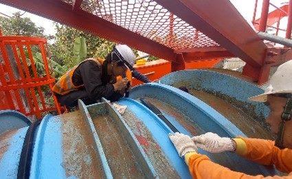 Yuanshan Bridge – Replacement of waterstop gasket