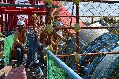 Yongfu Pipeline Bridge – Installation of expansion tie rods