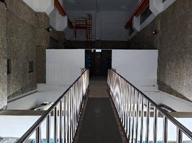 Datong 1st Booster Station Overhead crane bracket and new pump maintenance hatch