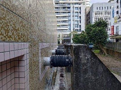 Shi-Er-Zhang Booster Station Exterior wall renovation and replacement of flexible pipes