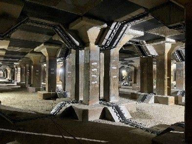 Datong 1st Distribution Reservoir Reinforcement of seismic expansion joint with flexible connector