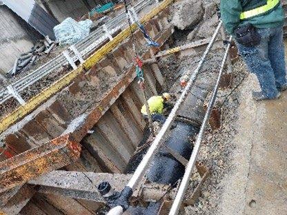 Pipeline hoisting and installation