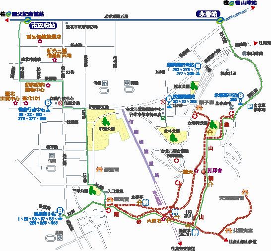 象山步道觀賞101煙火建議地點