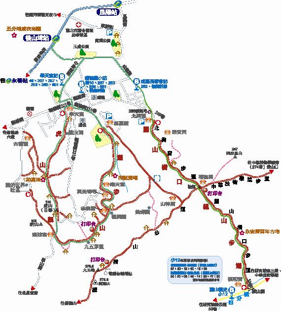 虎山步道觀賞101煙火建議地點
