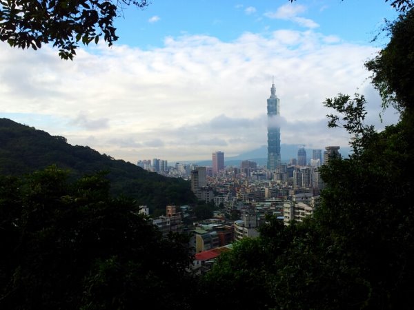 糶米古道眺望台北101視野佳