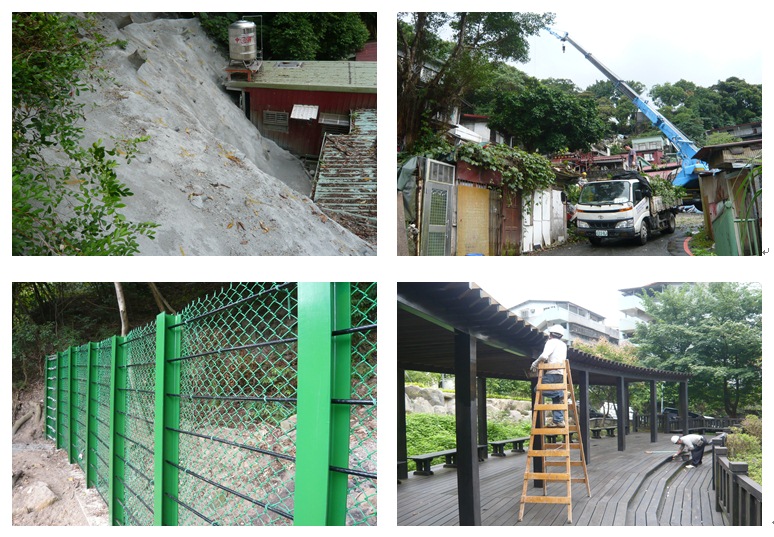 100年度「山坡地老舊聚落緊急水土保持處理與維護（單價發包）」案