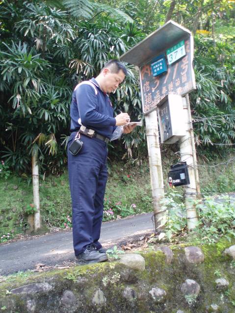 查報員至巡邏箱簽到情形