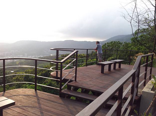 展望台「觀夕照」