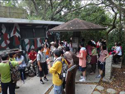 本處巡迴山坡地老舊聚落宣導防災教育