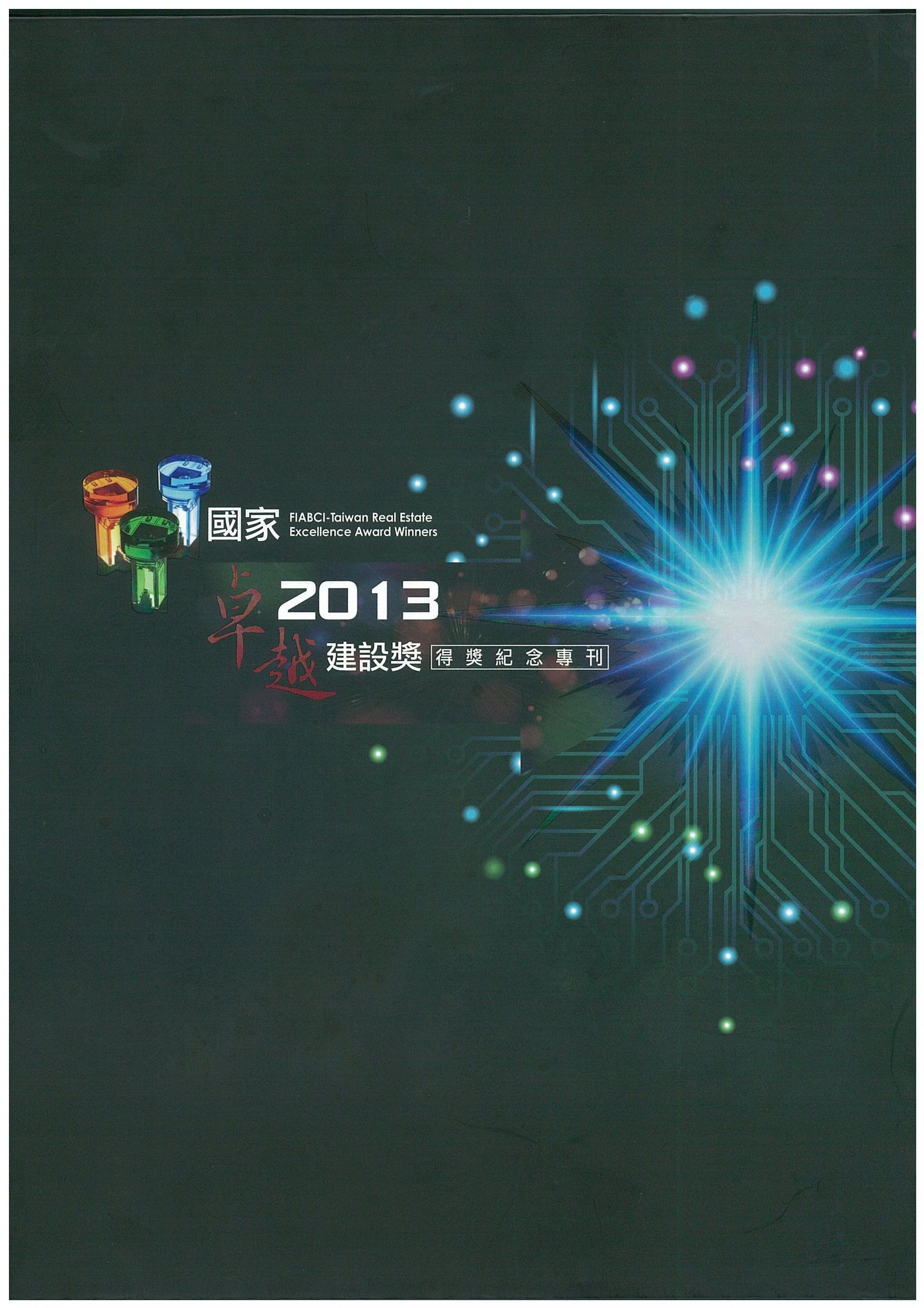 2013國家卓越建設獎得獎紀念專刊