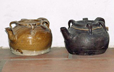 Pot with Plum Blossom Figure