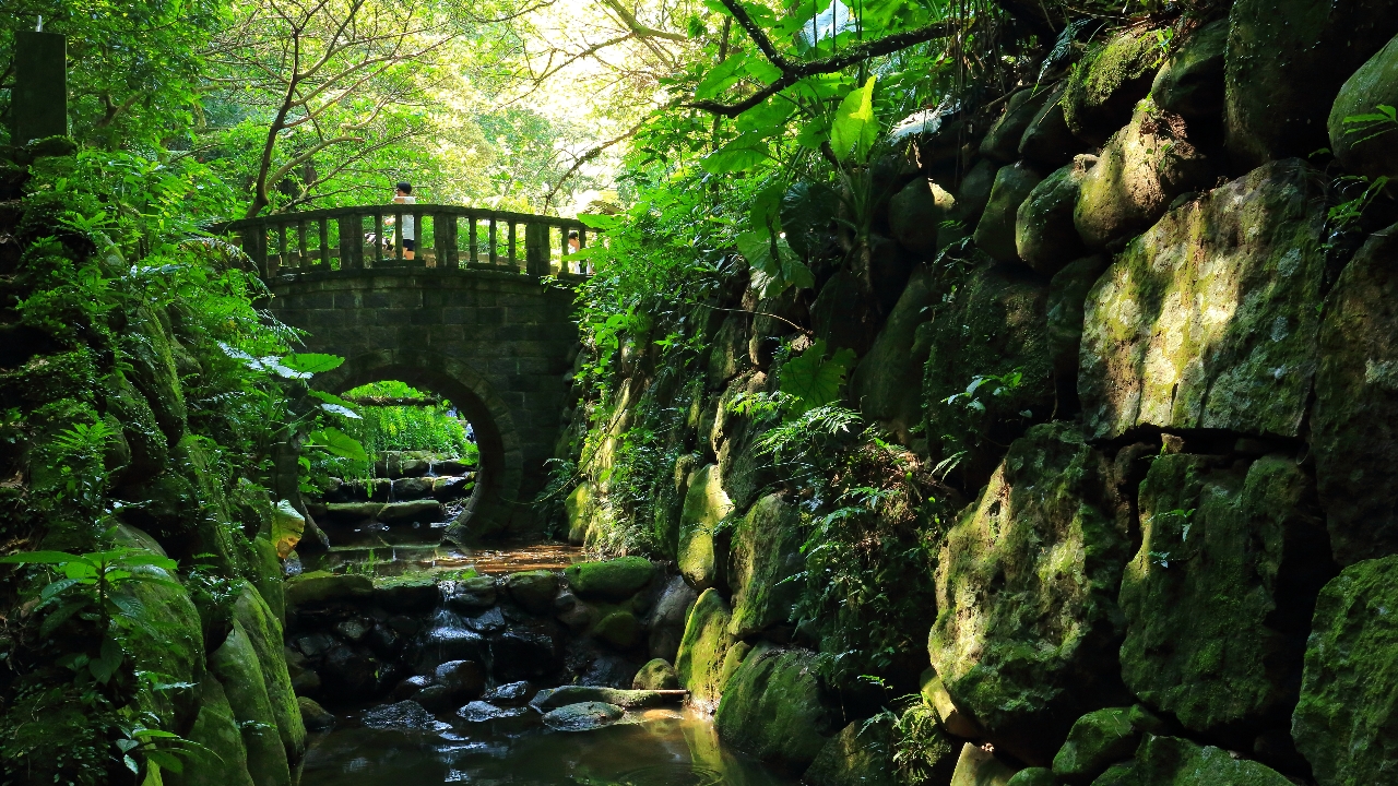 拱橋步道(虎山溪步道)-黃鐵強