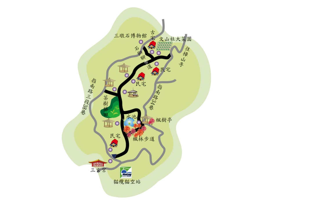 樟樹步道地圖