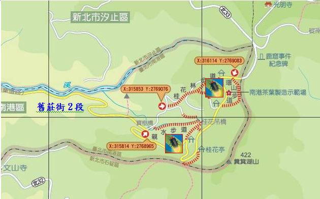1南港區舊莊里賞螢路線圖23