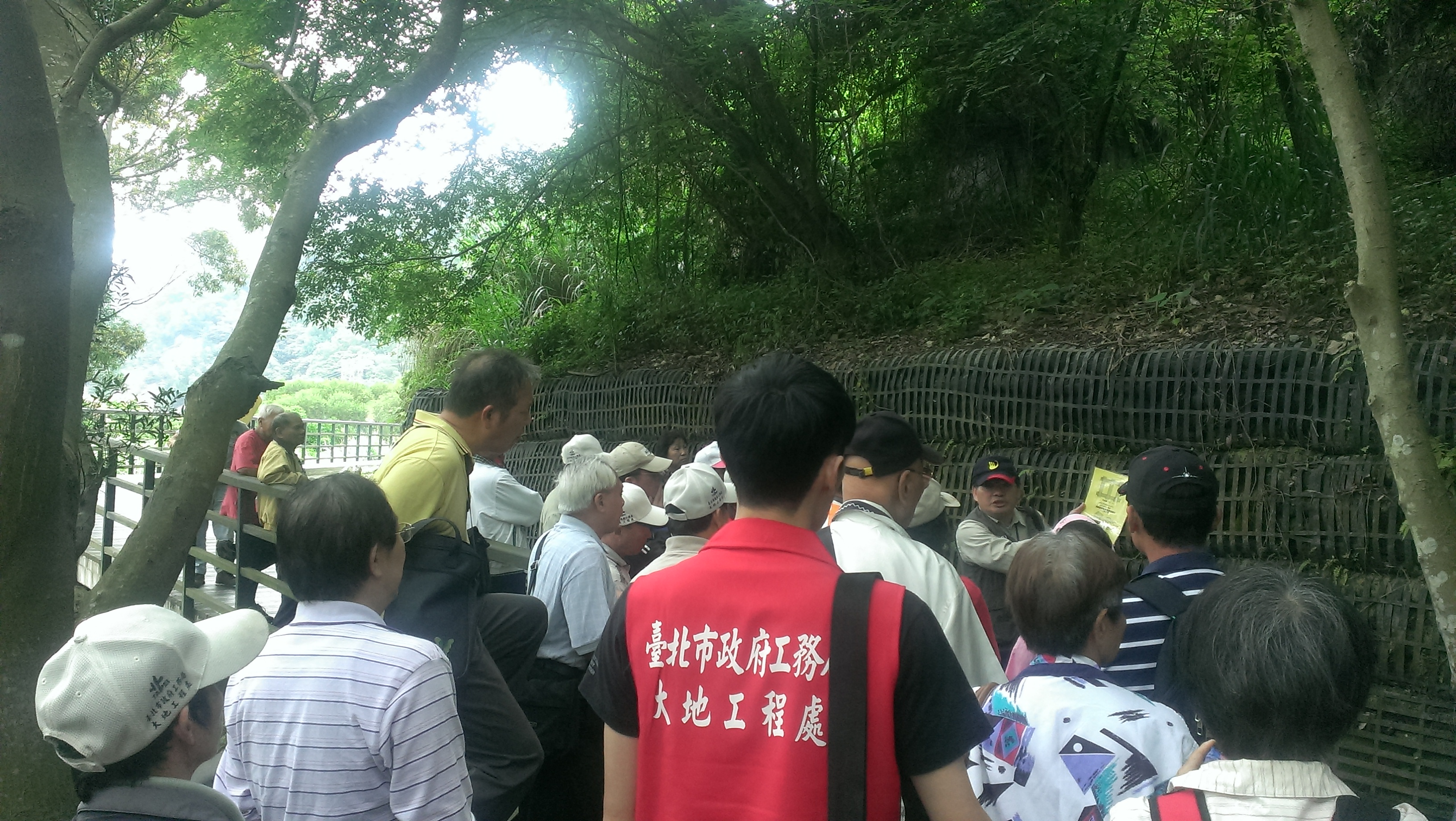 聚落防災專員培訓:加勁擋土牆功能說明
