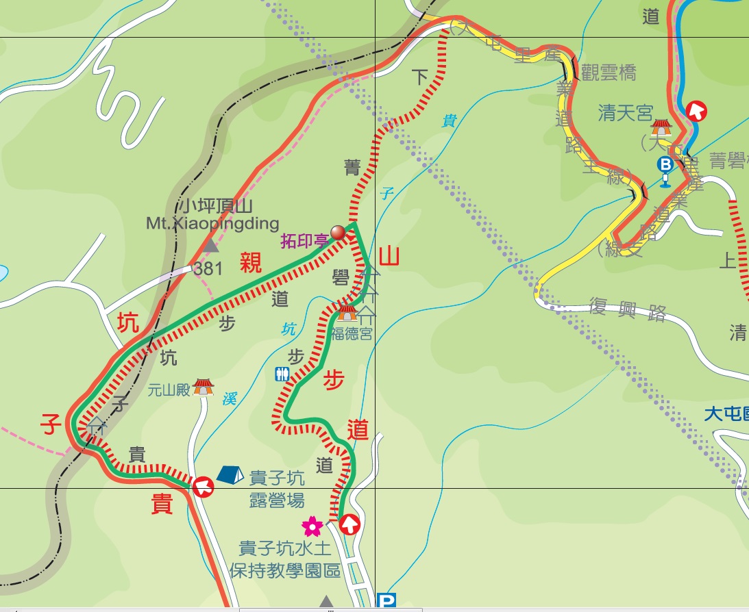 臺北市政府工務局大地工程處 新聞稿 古道 水圳 透心涼大地處邀您體驗古圳步道清涼感受