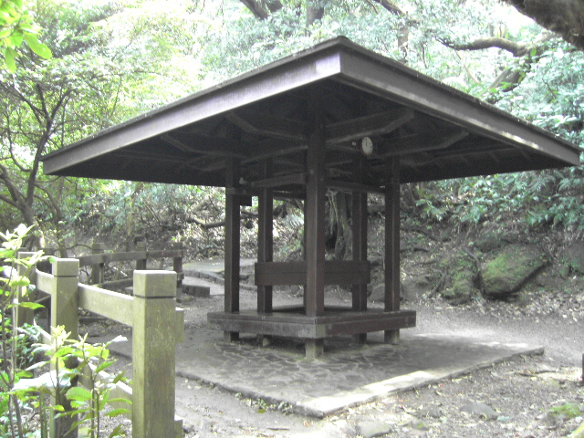 天母古道涼亭－拓印亭旁