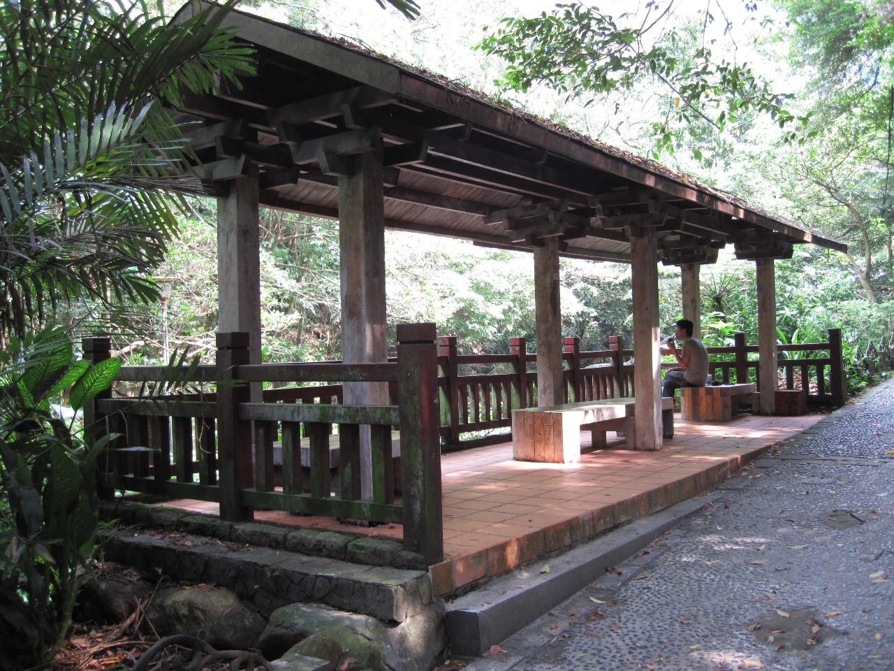 虎山溪步道涼亭-0K+150處