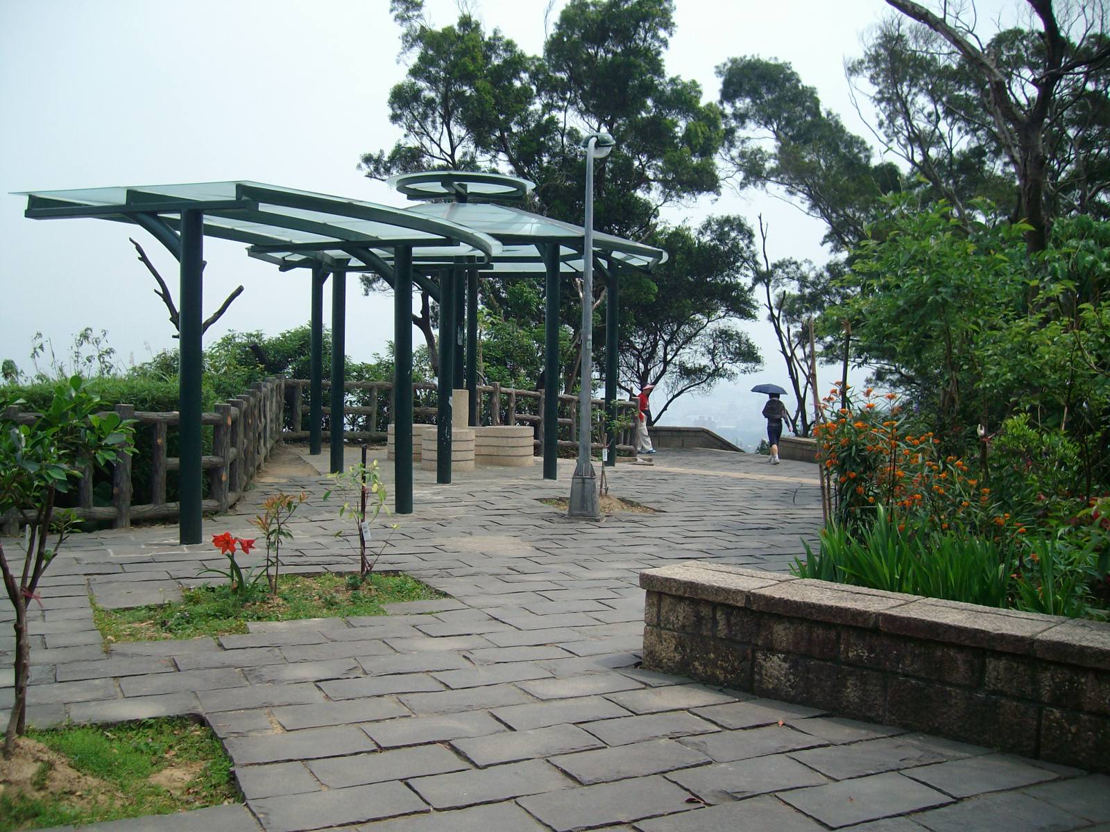 虎山溪步道涼亭-復興園旁