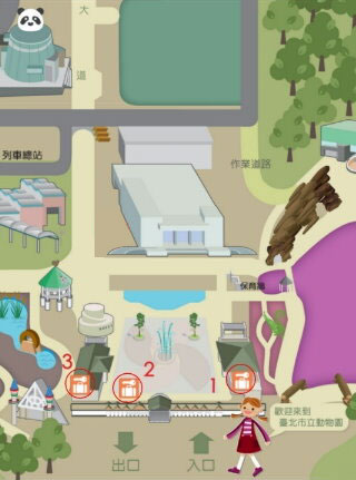 寄物櫃地點示意圖 寄物櫃地點示意圖